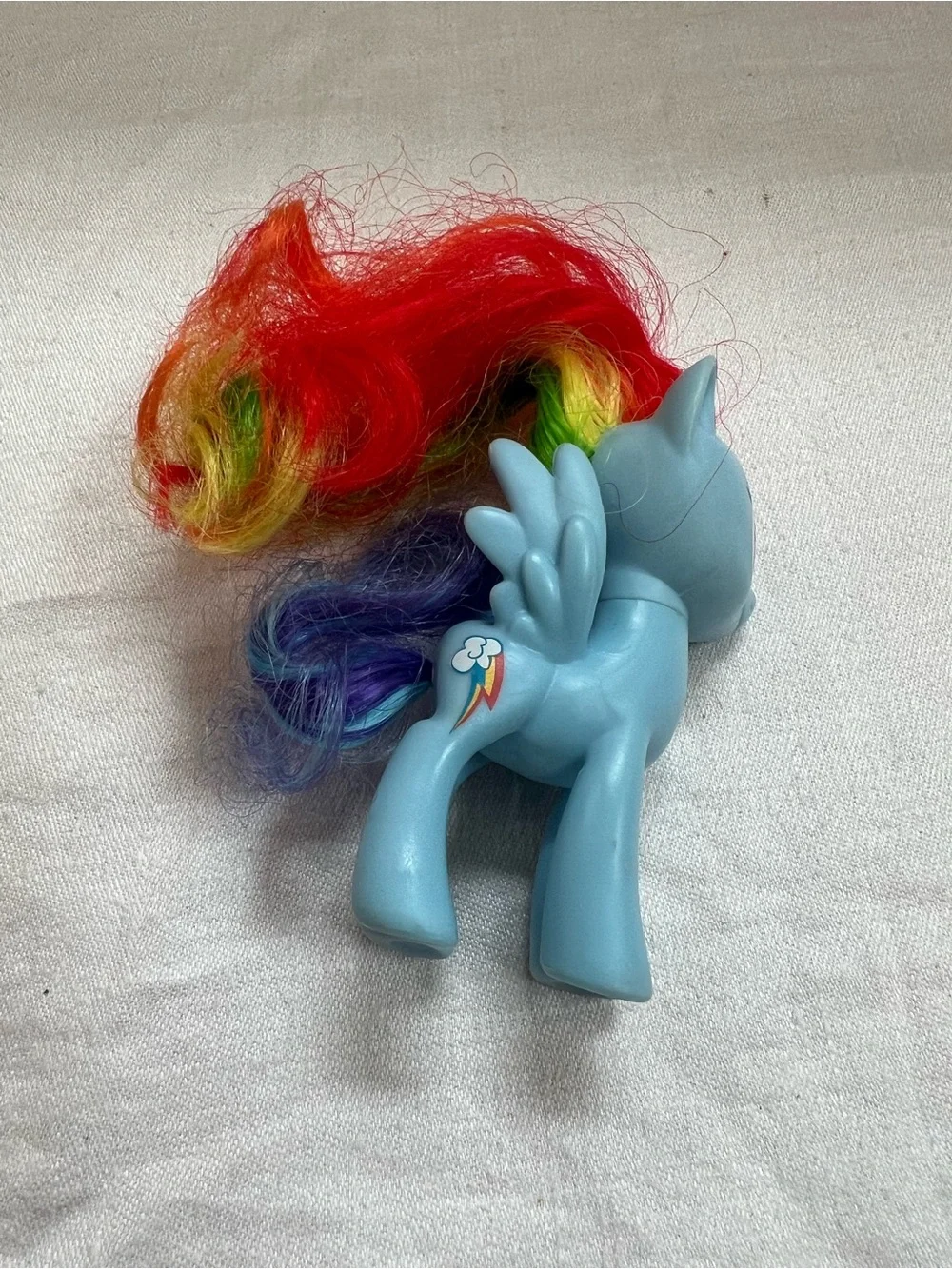 My Little Pony Lot of 6 Figures Horses Some With Brushable Hair